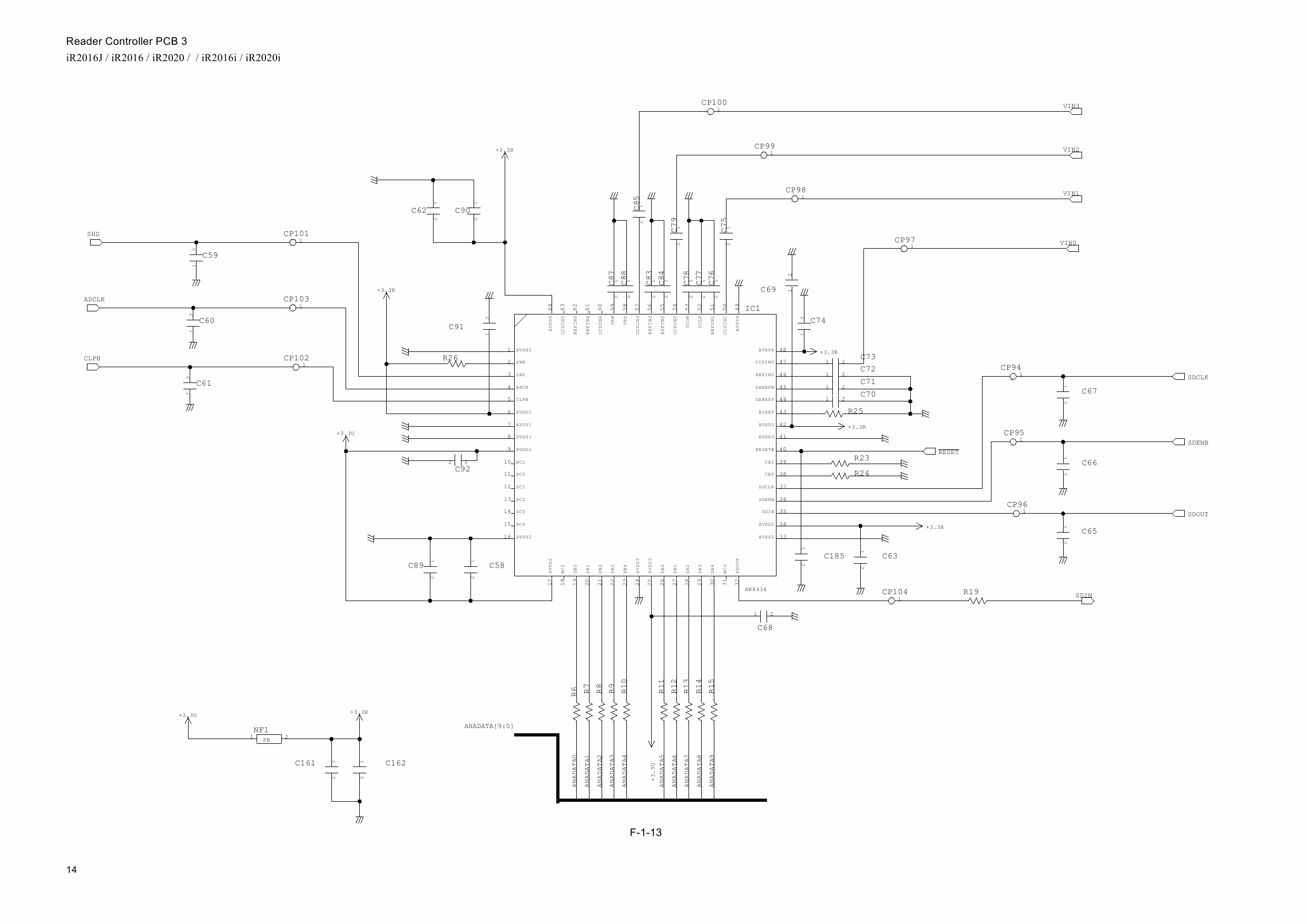 Canon imageRUNNER-iR 2020 2016 Circuit Diagram-3